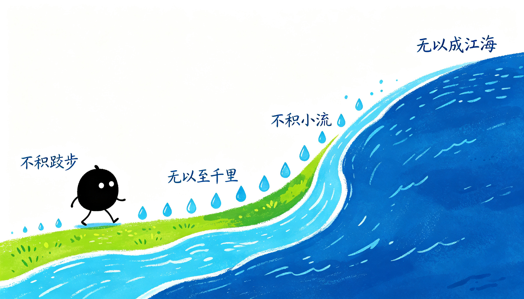 不积跬步，无以至千里——积累的力量